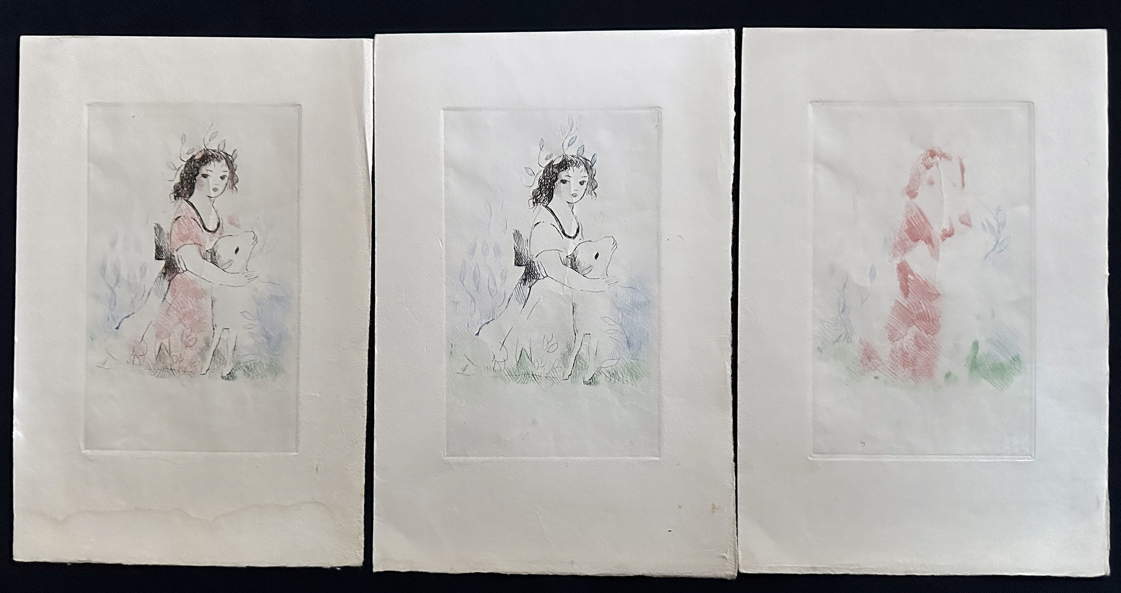 LAURENCIN (Marie) & JOUHANDEAU (Marcel). Petit Bestiaire. 1944.